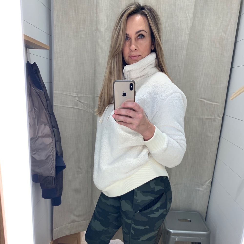 Athleta Talus Sherpa Half ZIP